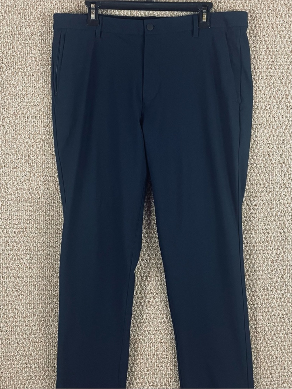7 Diamonds Pants Mens 36x32 Navy Infinity Athletic Fit Stretch Performance F287